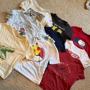 Kids Graphic T-Shirts Assortment lot / bundle